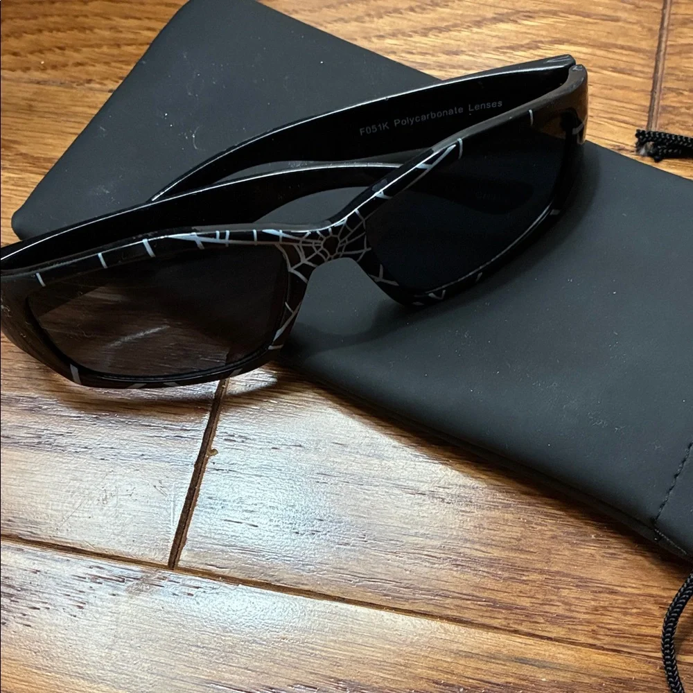 NEW Spider-Man Black and White Patterned Sunglasses